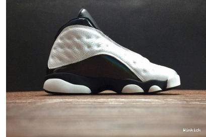 HOLOGRAM” WHITE AIR 414571-115 JORDAN MENS RETRO “BARONS 13 GREY 0829
